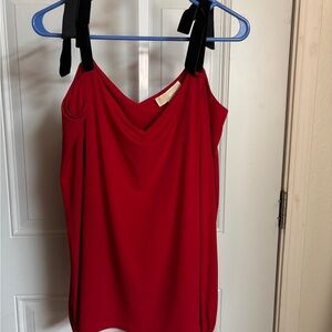 Michael Kors Elegant Red Women's Top